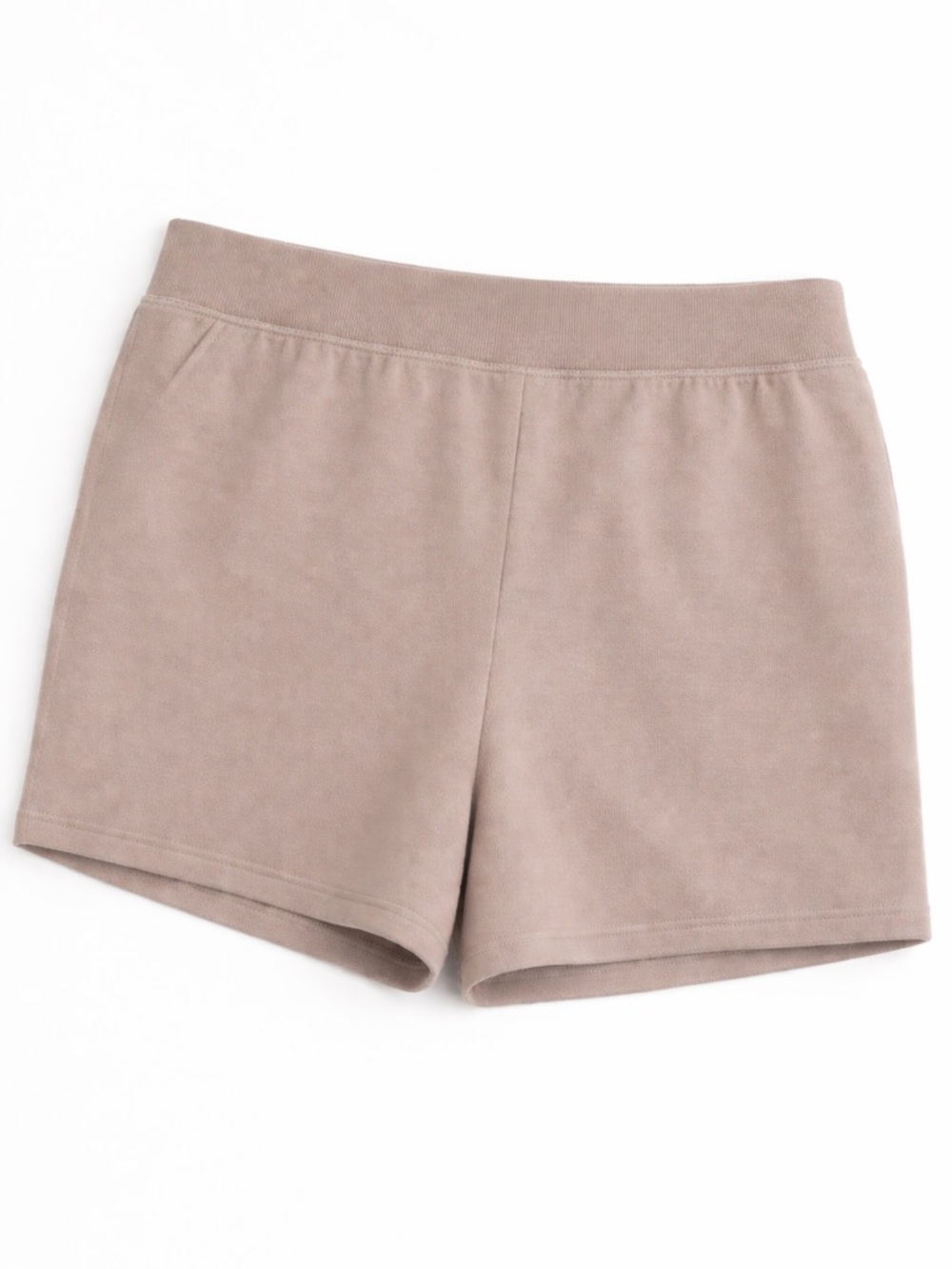 Victoria's Secret Taupe Lace-Up High-Waist Shorts - Picture 4 of 5